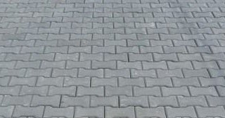 Брусчатка Классико для дорожек и площадок в Новом Уренгое в октябре