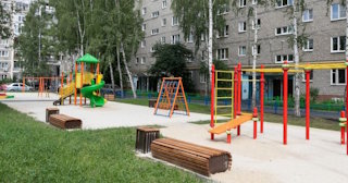 Благоустройство детской площадки во дворе от 1976 руб. в Новом Уренгое
